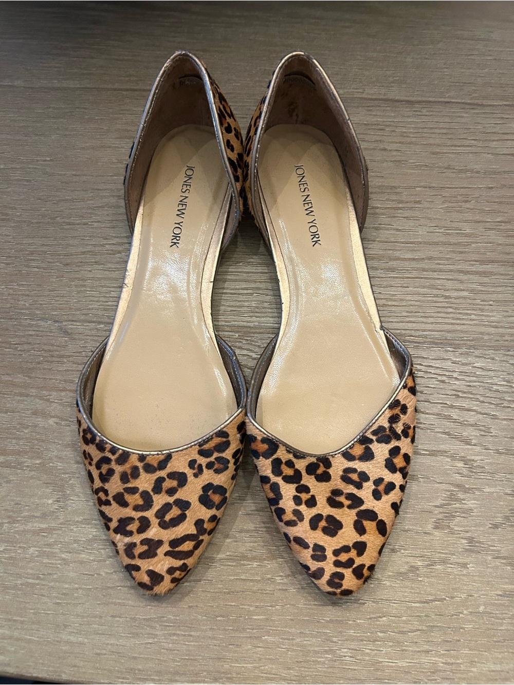 Jones of New York leopard print flats, size 8.5 - Picture 3 of 7
